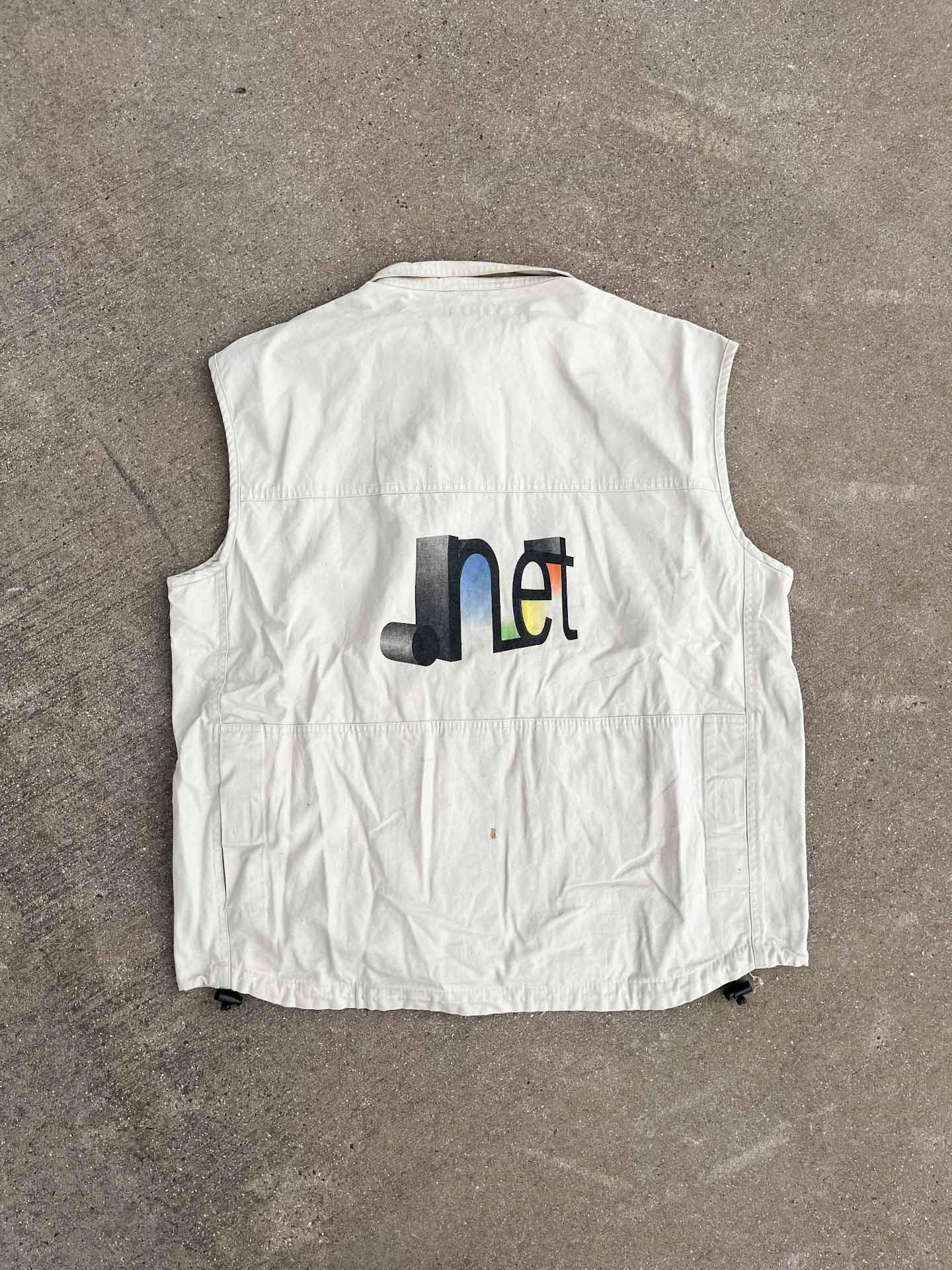 Microsoft Press staff vest - secondvintage