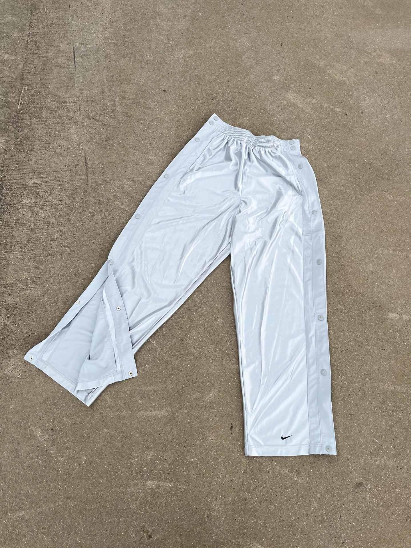 Nike silver Trackpants (RARE) - secondvintage