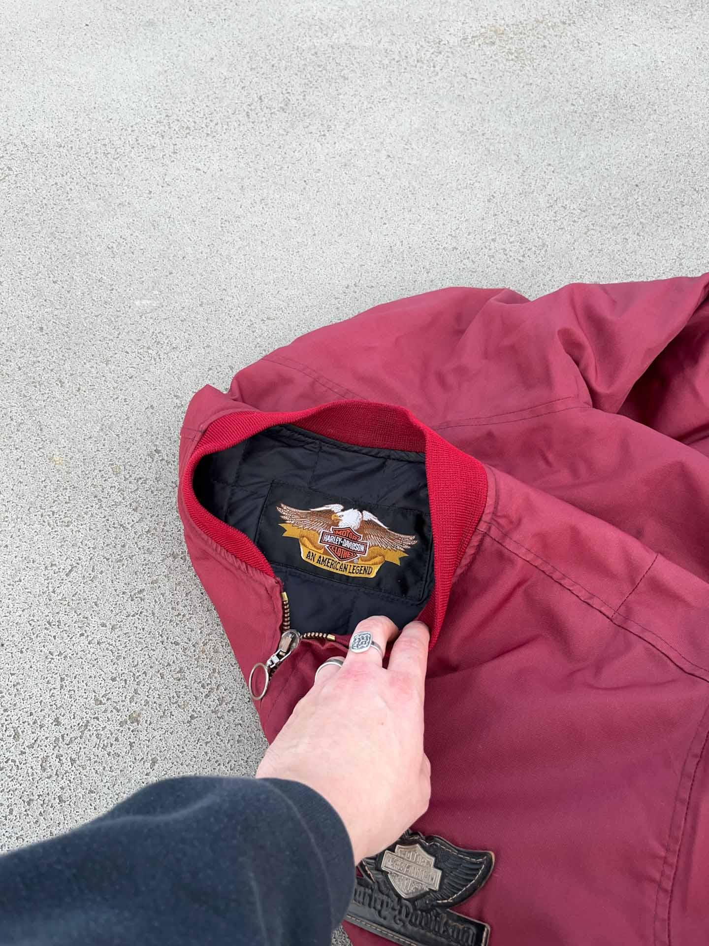 Harley Davidson bomber jacket - secondvintage