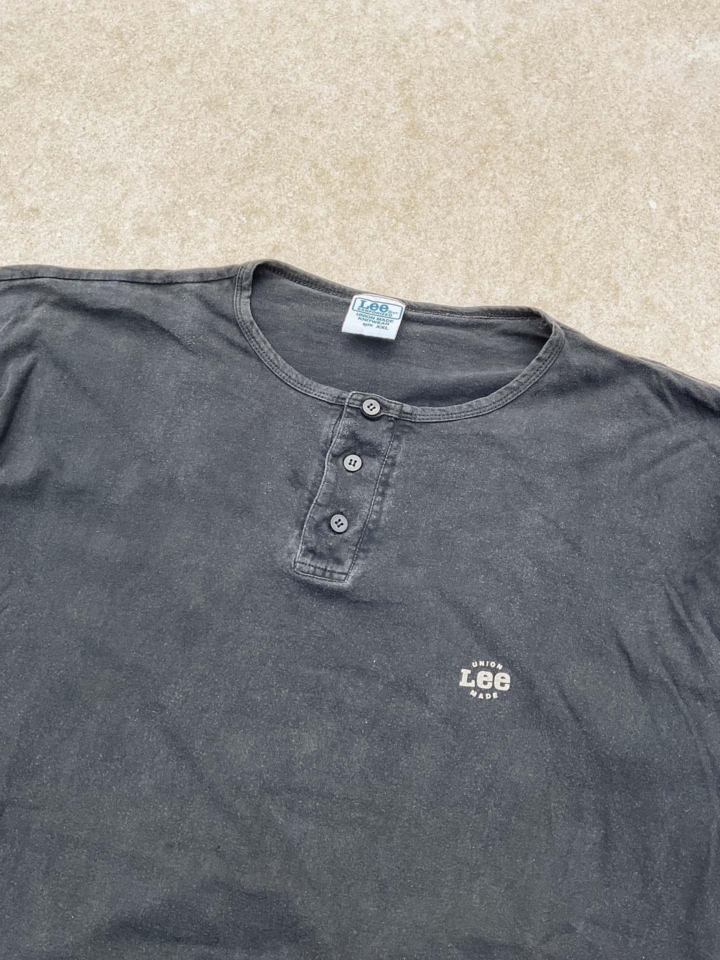 Lee sanforized 3 button shirt - secondvintage