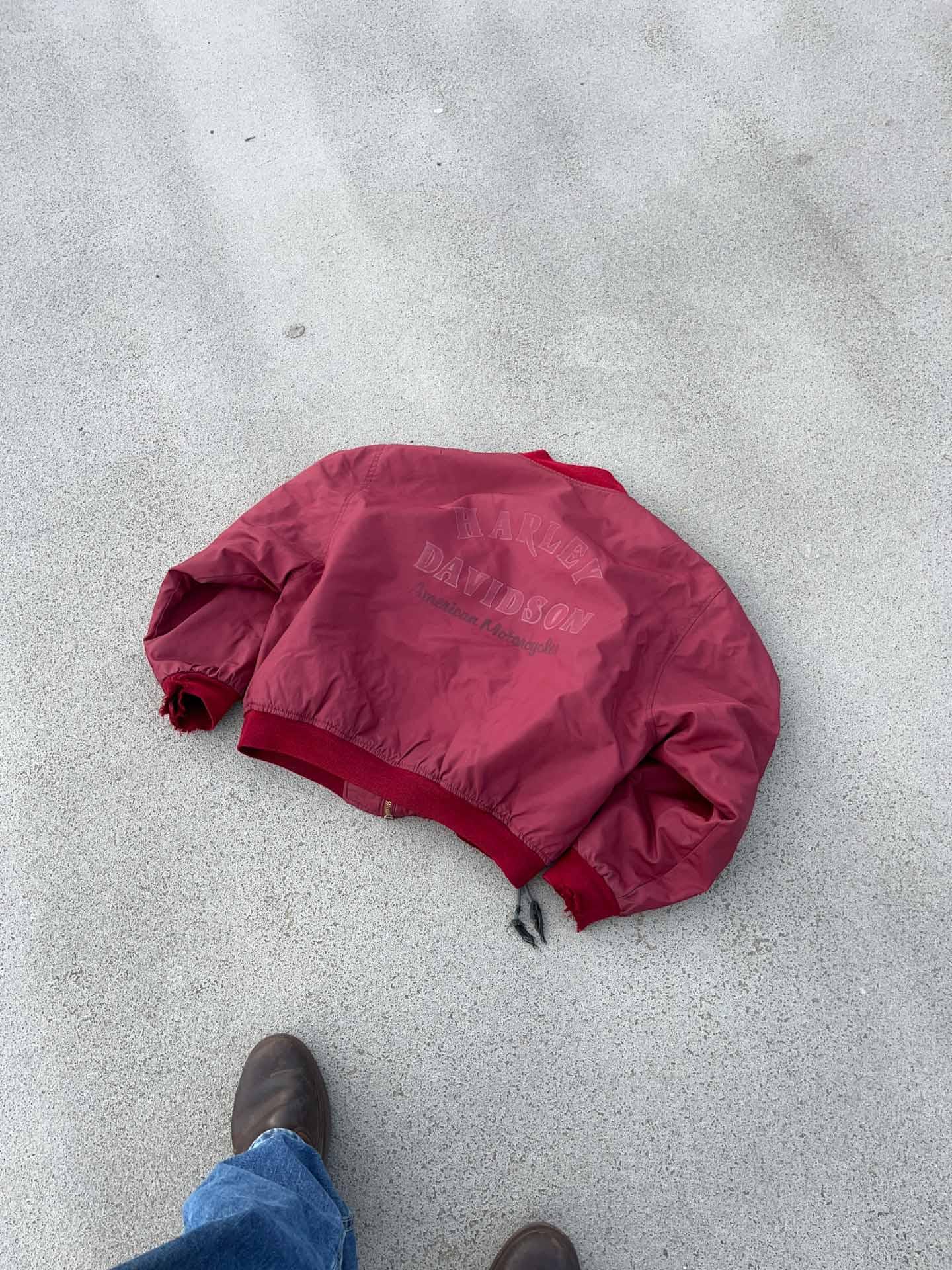 Harley Davidson bomber jacket - secondvintage