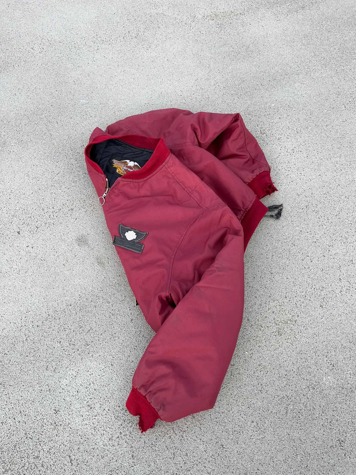 Harley Davidson bomber jacket - secondvintage