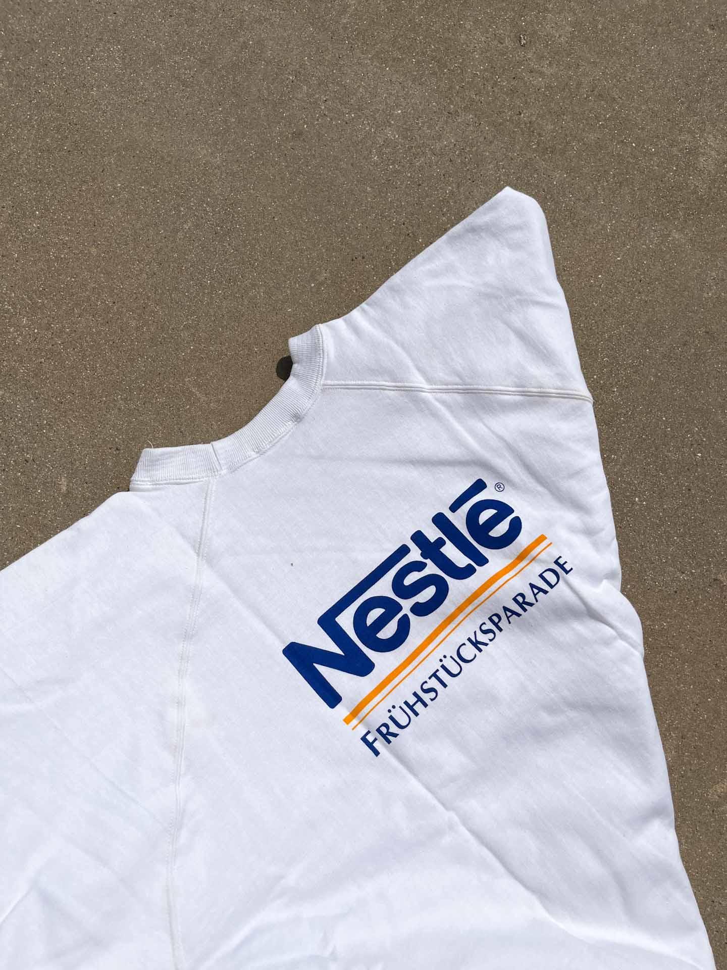 Nestle „Frühstücksparade“ deadstock Sweater - secondvintage