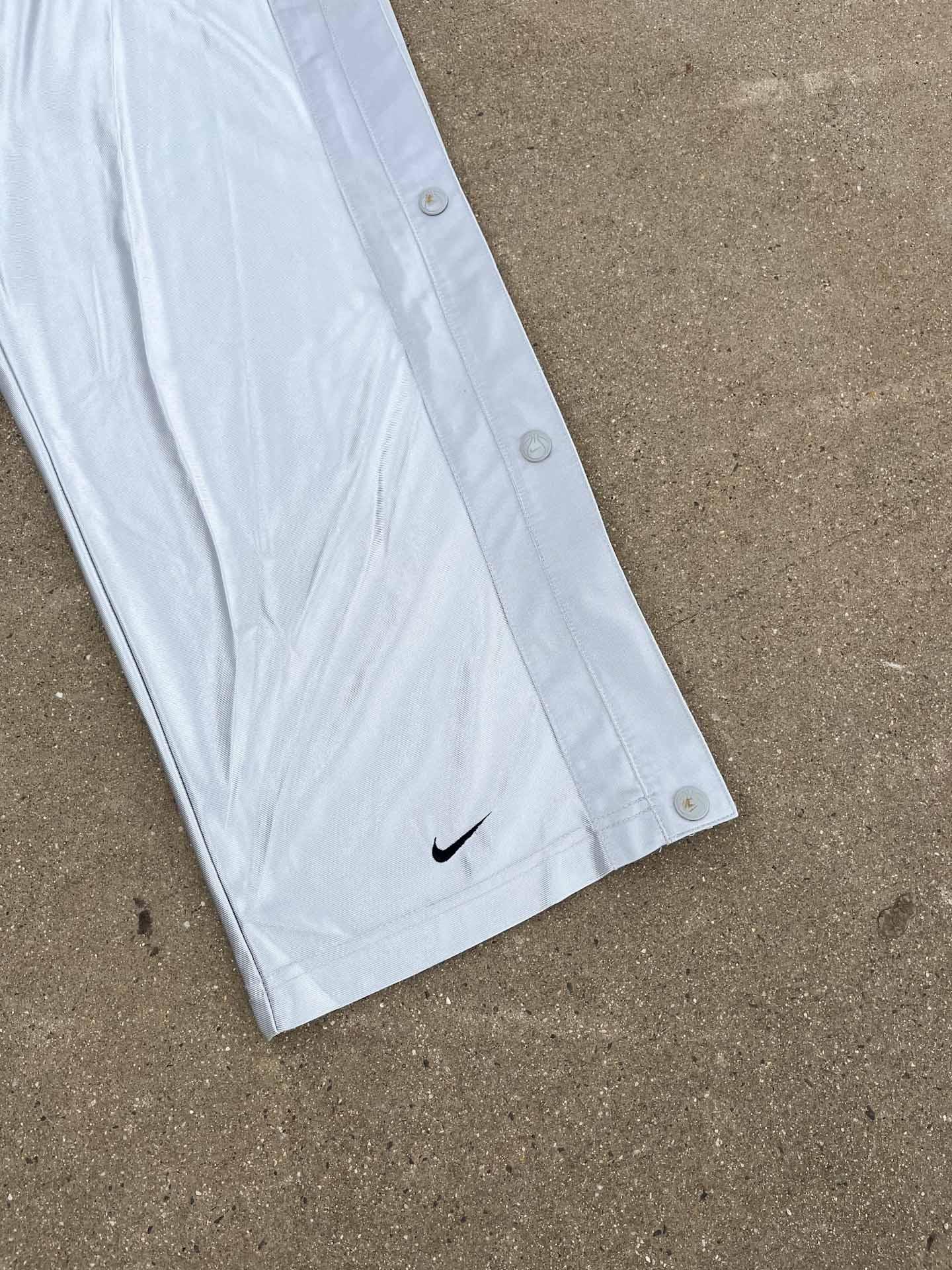 Nike silver Trackpants (RARE) - secondvintage