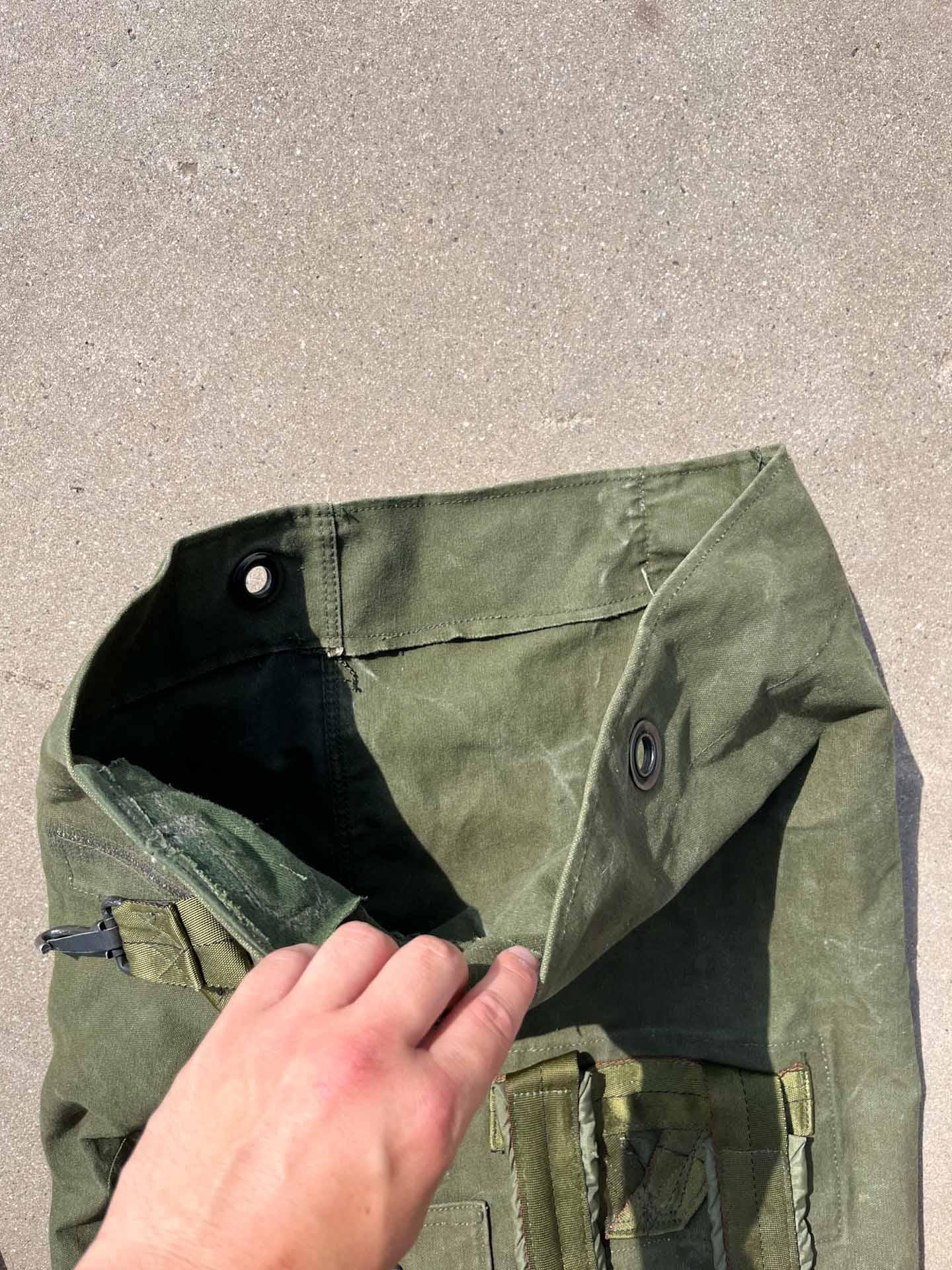 Military sailing bag - secondvintage