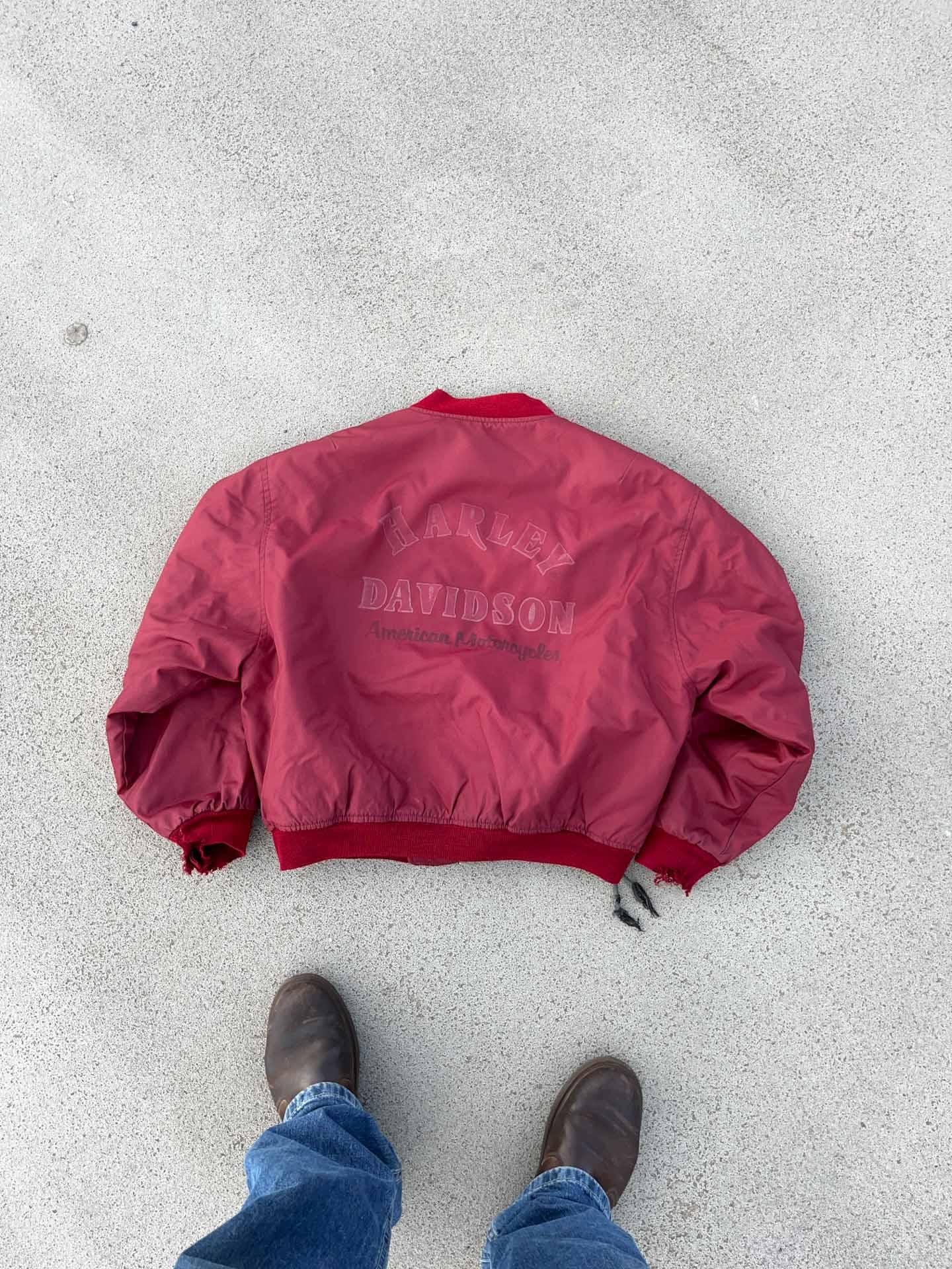 Harley Davidson bomber jacket - secondvintage