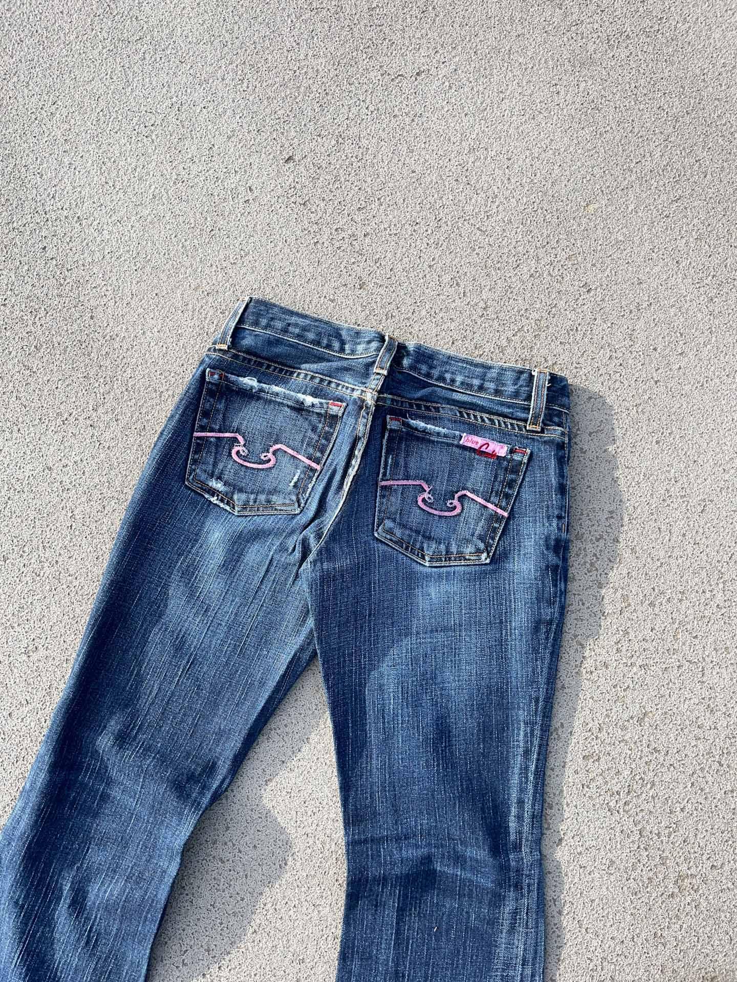 blue cult denim jeans Y2K / flare - secondvintage
