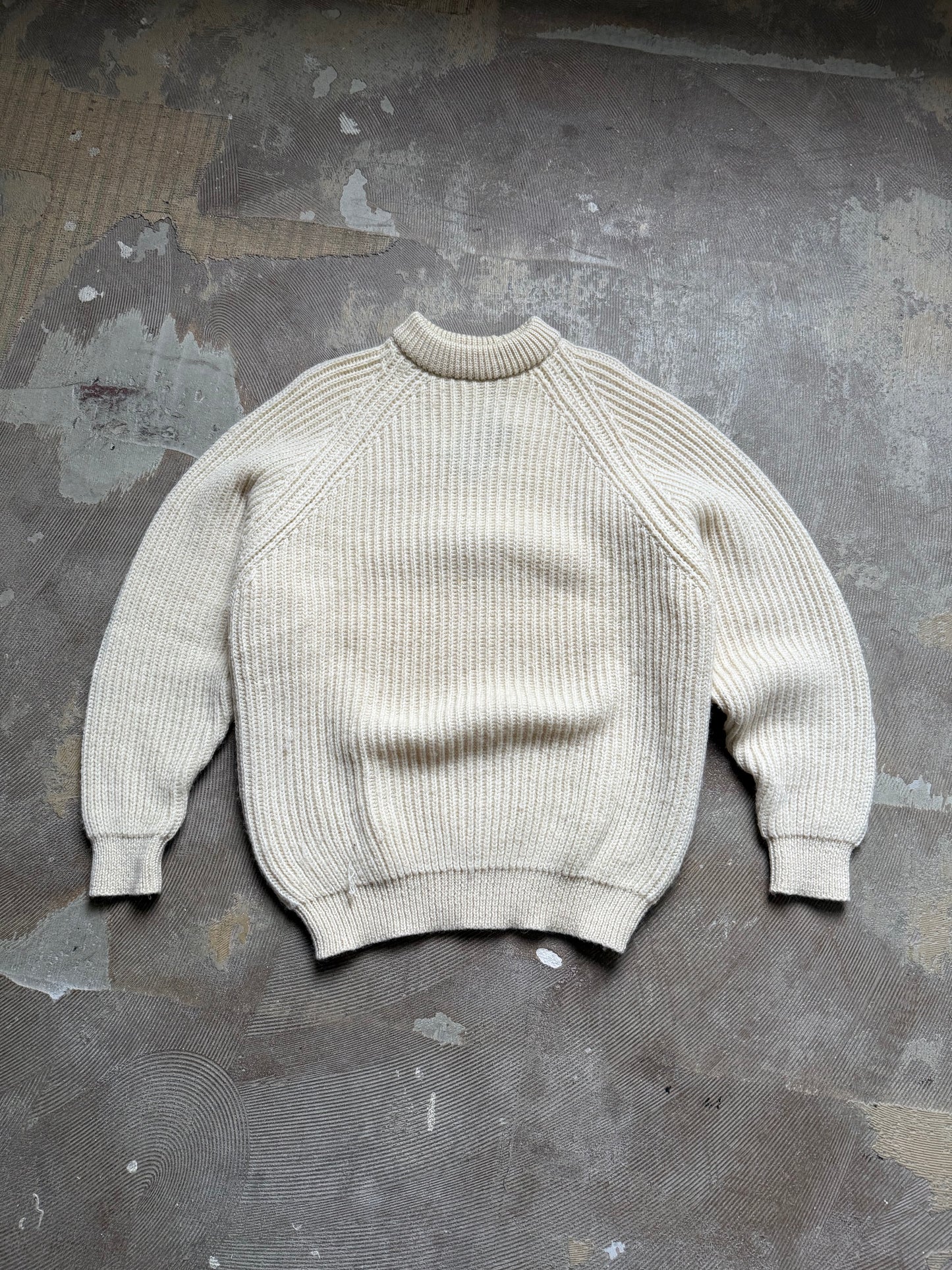 vtg wool pullover made in England