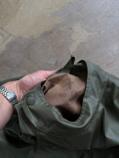 1960s Swedish Military Rain jacket (cropped boxy fit)