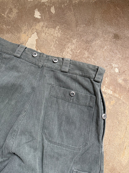 Vtg Swiss Army 50s-70s denim workwear pants