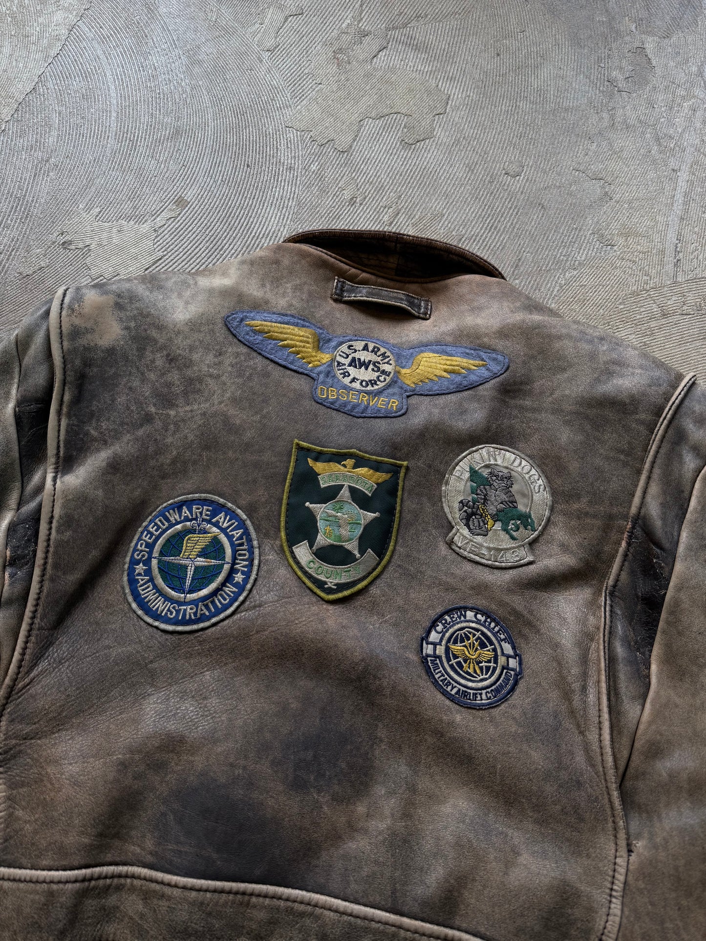 Top Gun vtg Leather jacket Hein Gericke