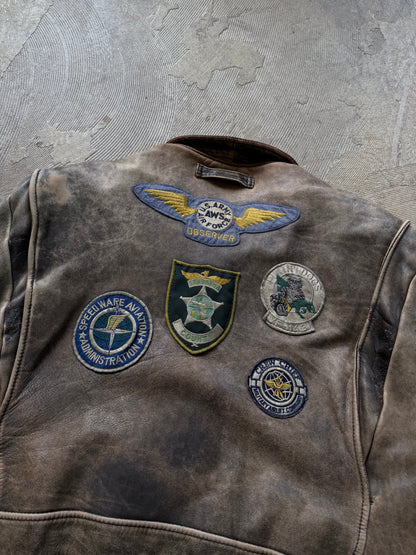 Top Gun vtg Leather jacket Hein Gericke