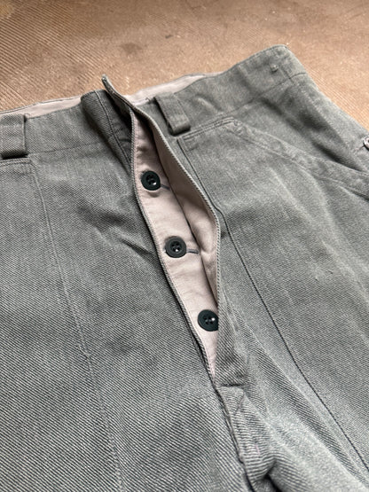 Vtg Swiss Army 50s-70s denim workwear pants
