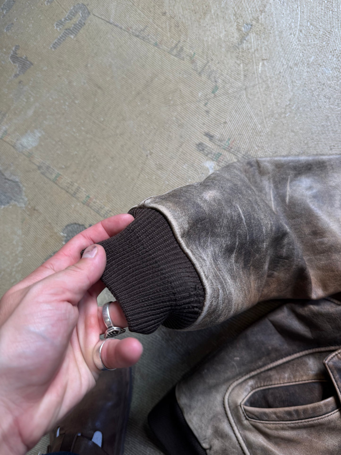 Top Gun vtg Leather jacket Hein Gericke