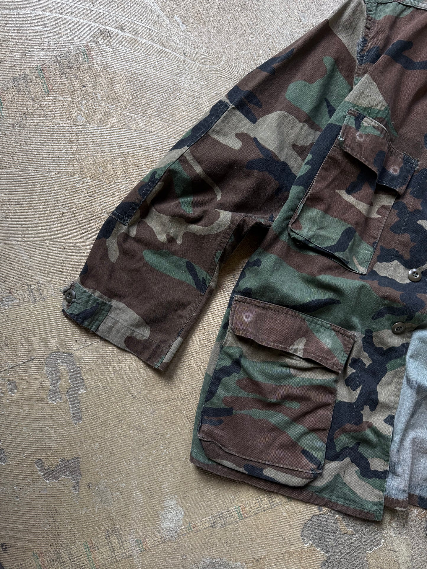 US Woodland Camouflage Field Jacket