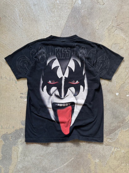 KISS 90´s black rock shirt - single stitched