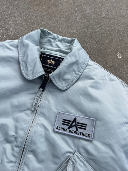 Alpha Industries silver bomber