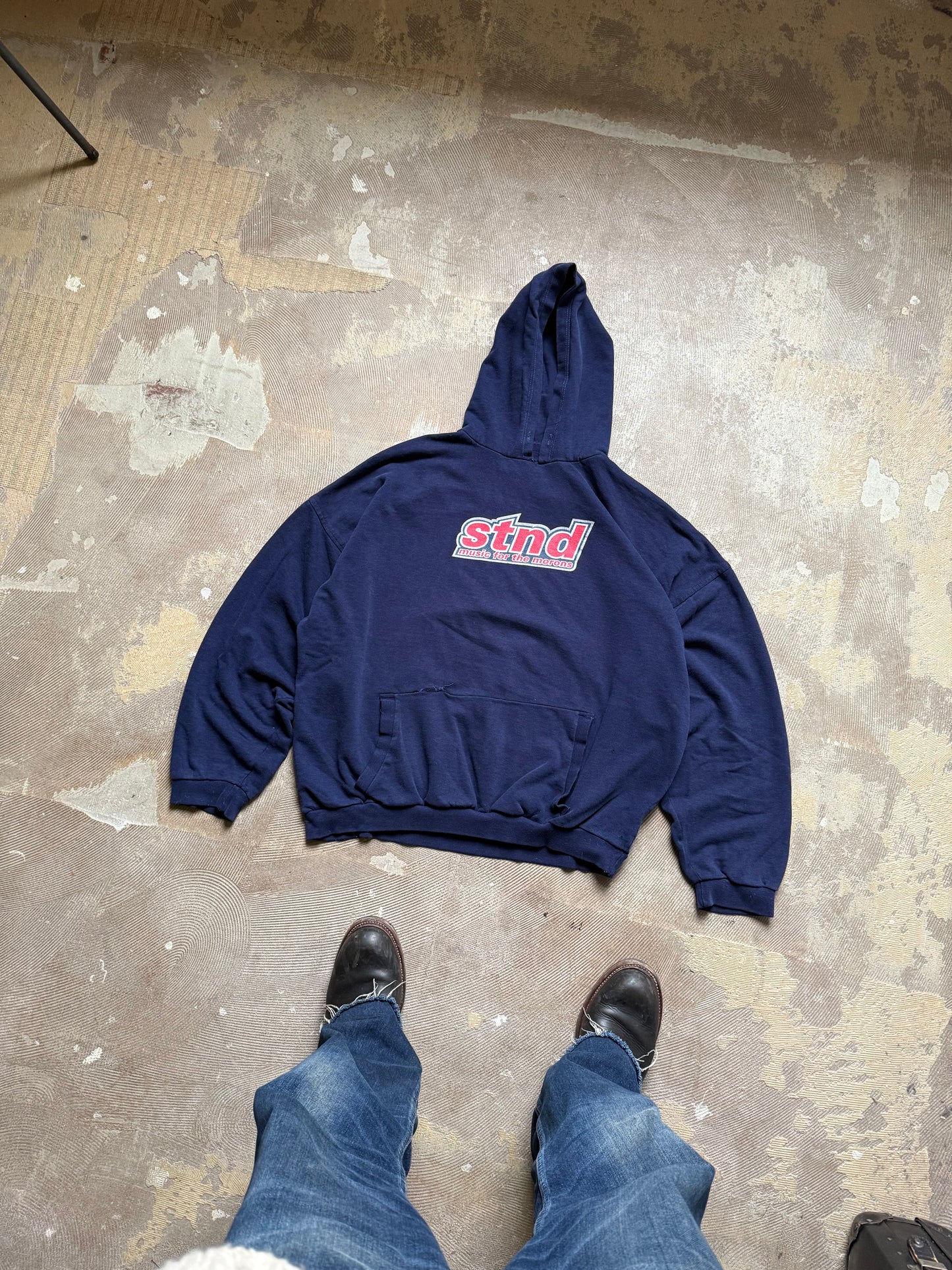 vtg stoned music for the morons hoodie
