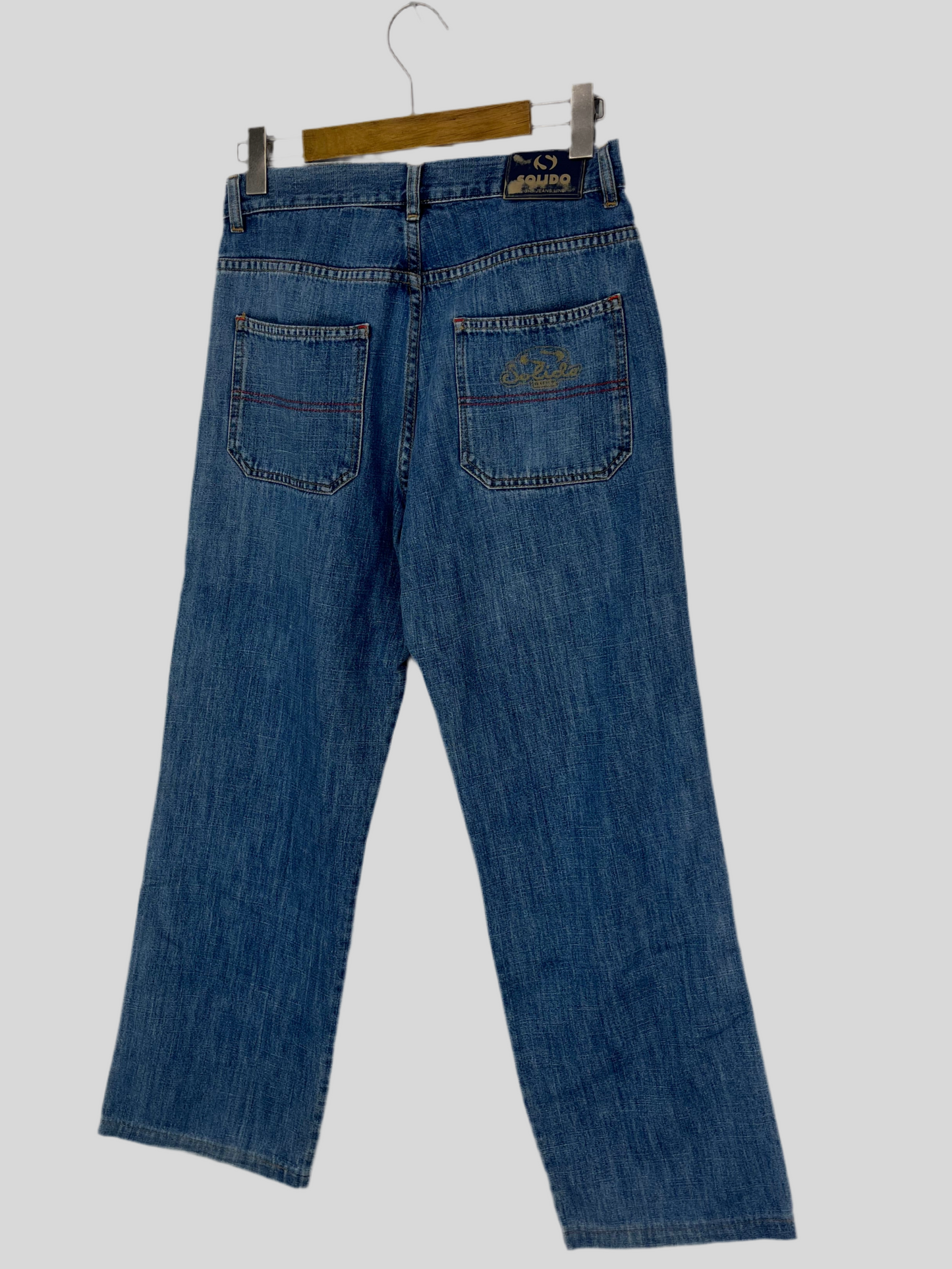 SOLIDO Baggy Denim Pants