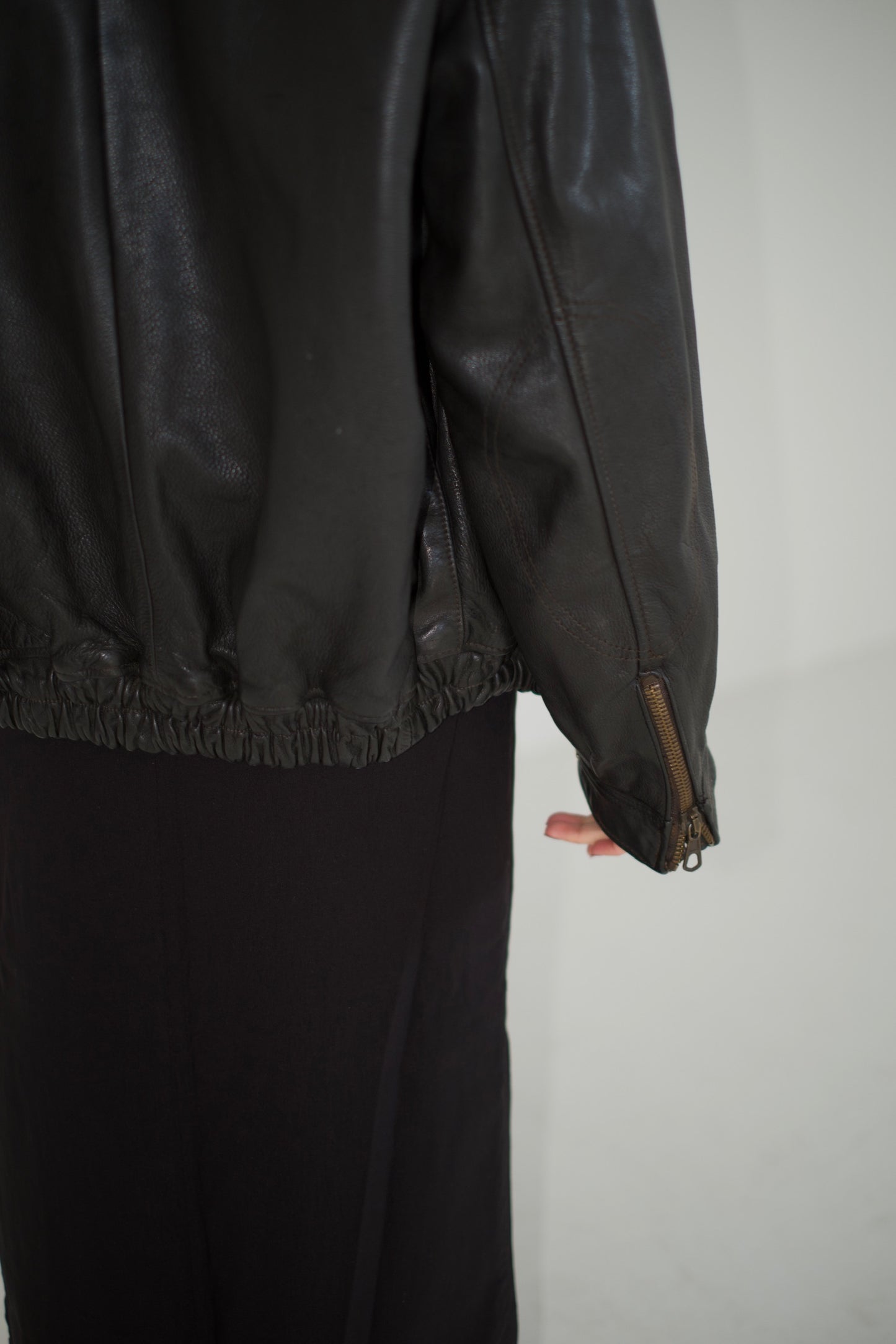Emporio Armani 80´s leather jacket