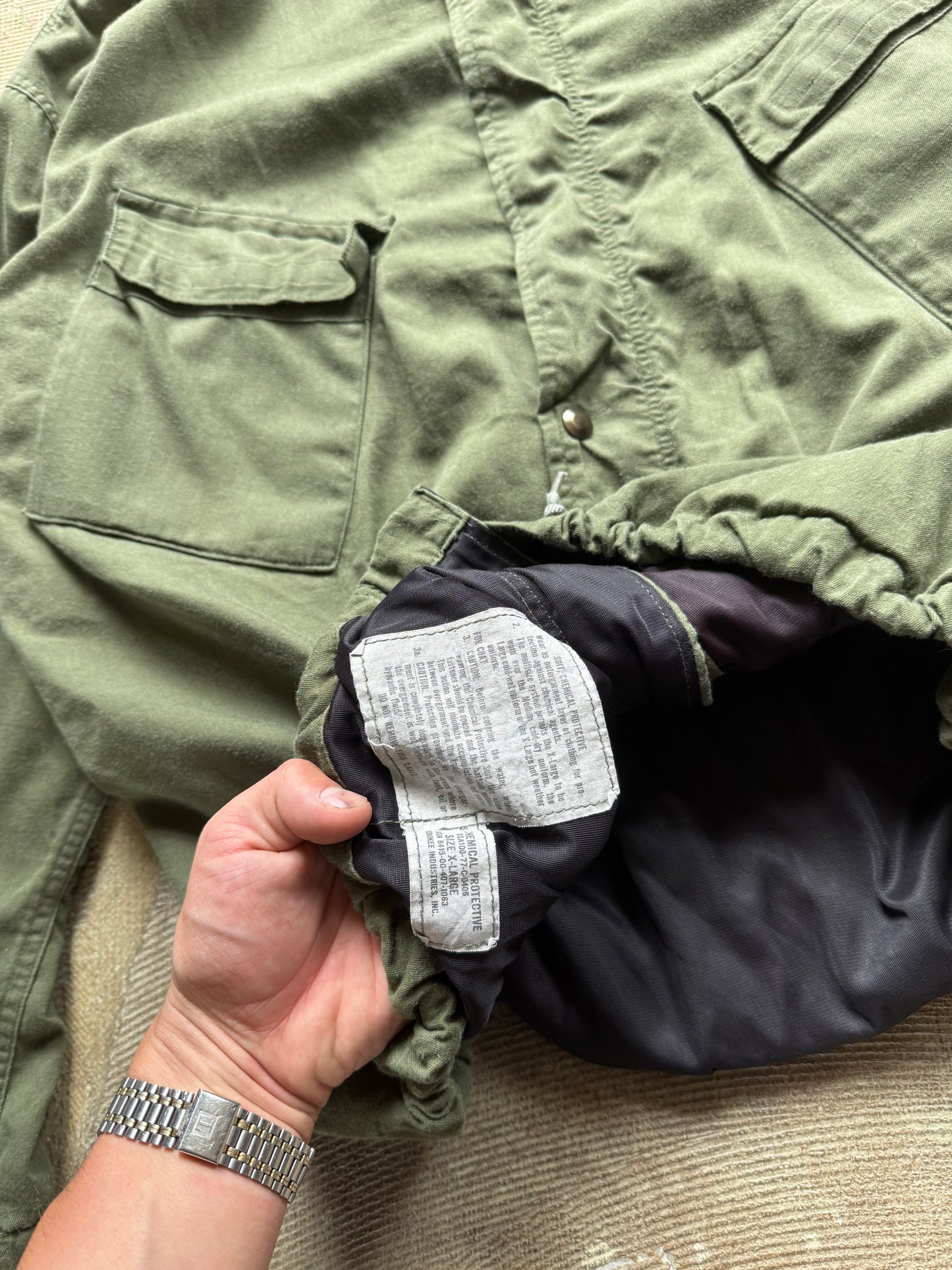 US Army Chemical Protective Jacket