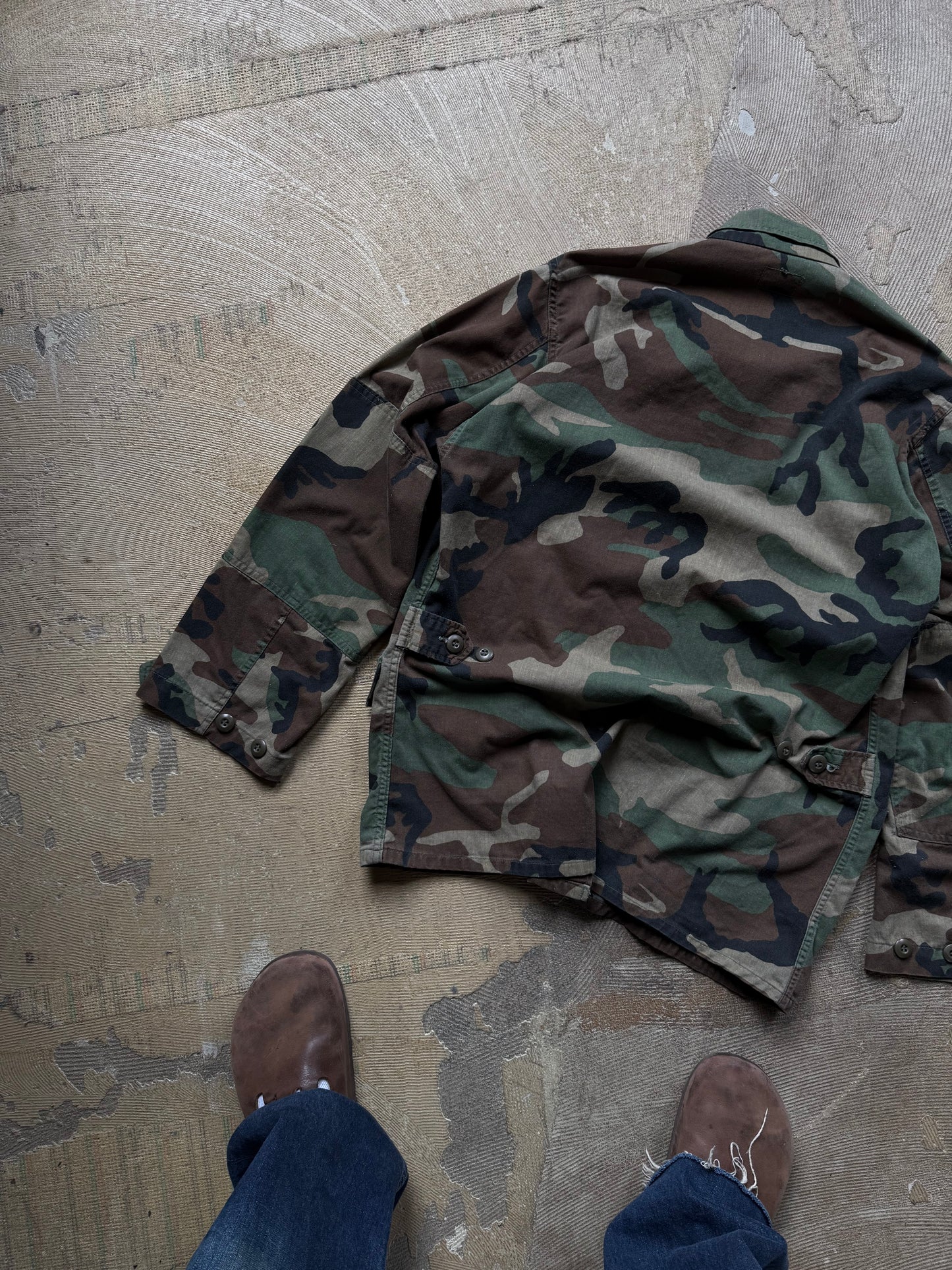 US Woodland Camouflage Field Jacket