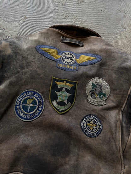 Top Gun vtg Leather jacket Hein Gericke