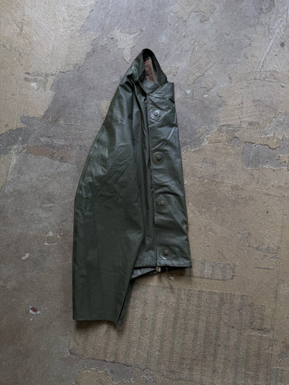 1960s Swedish Military Rain jacket (cropped boxy fit)