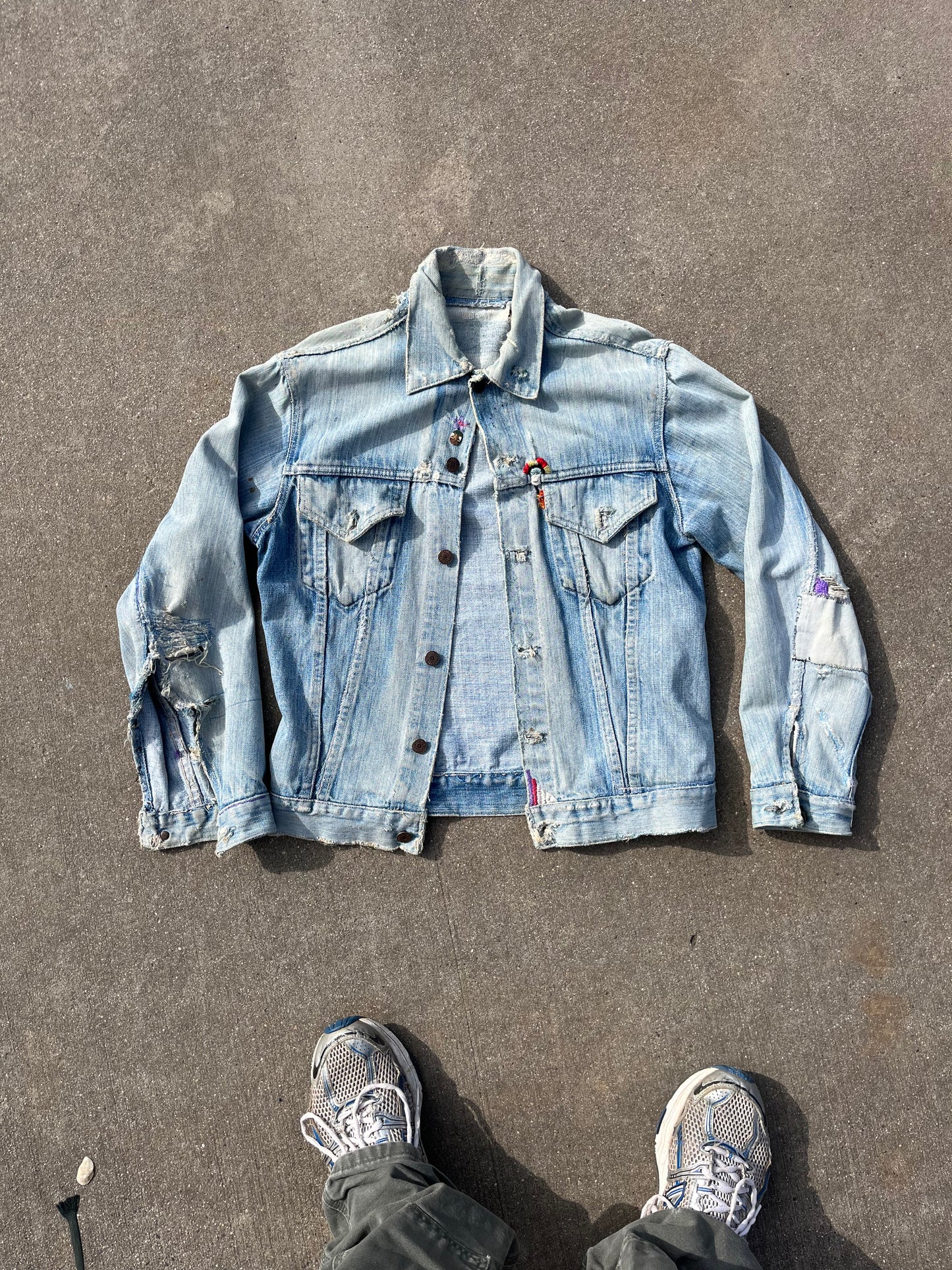 Levi´s vintage 1970´s unique denim jacket