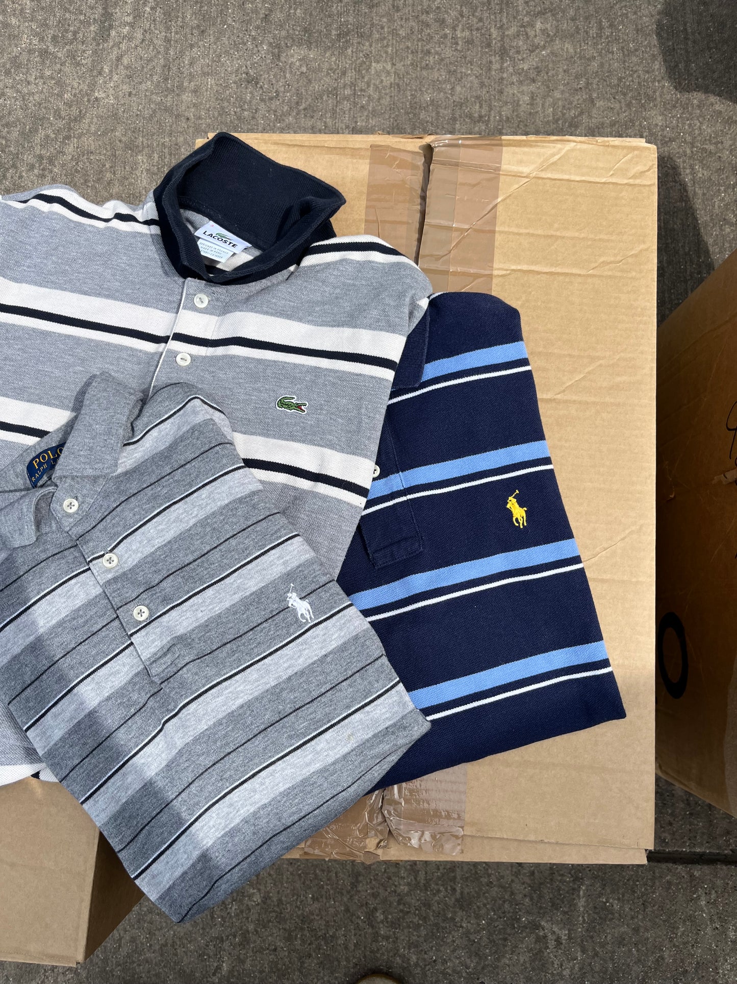 Lacoste striped Longsleeve