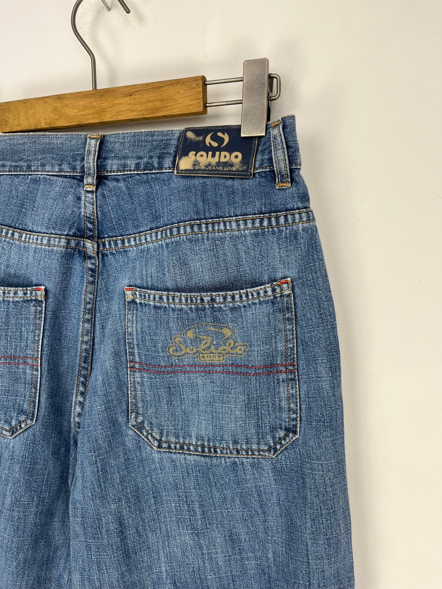 SOLIDO Baggy Denim Pants