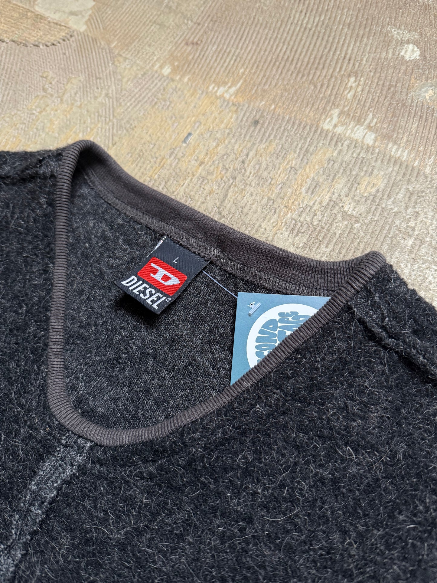 Diesel Vest wool x Poly x mohair