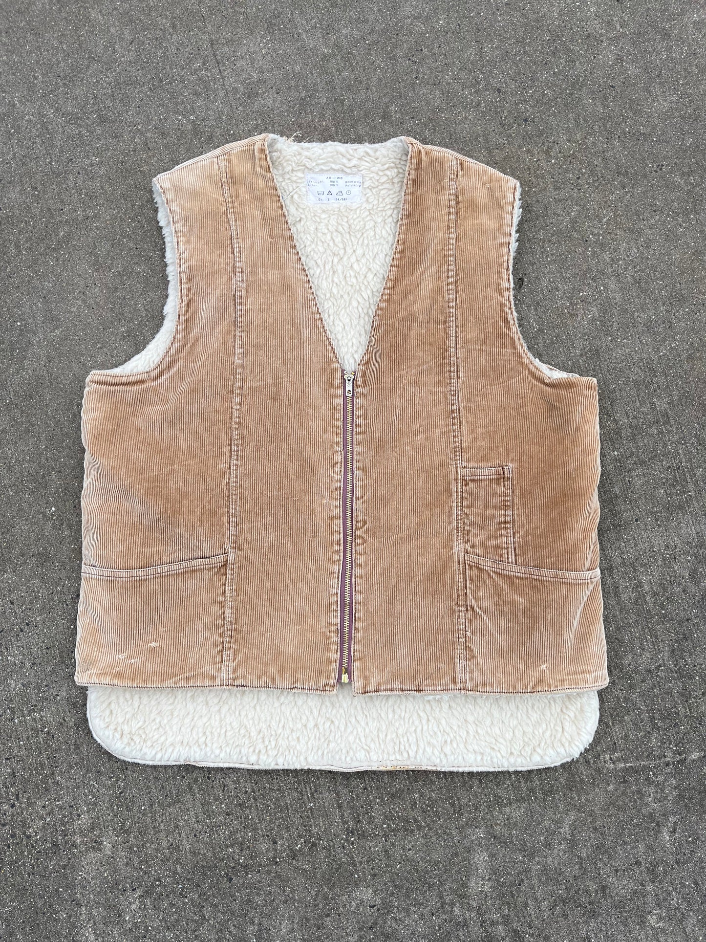 Vintage Sherpa Vest