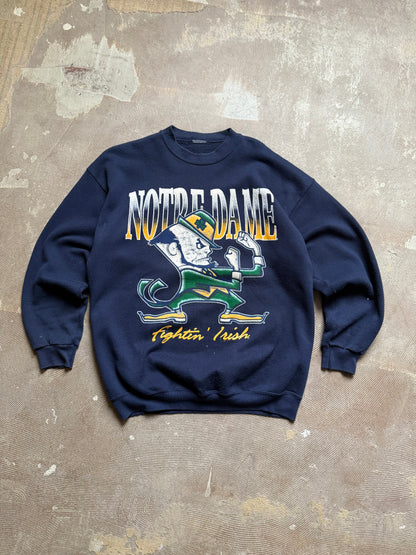 vtg 80s Notre Dame fightin irish sweater