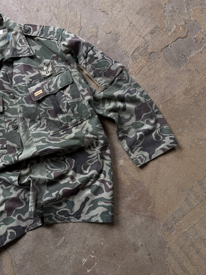 vtg South Korean Noodle Camouflage 1970s