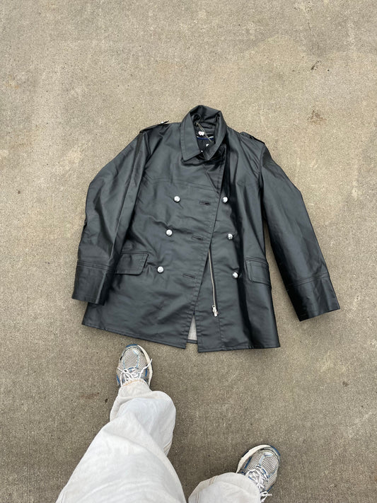 1987 Dutch Army leather jacket