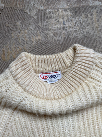 vtg wool pullover made in England