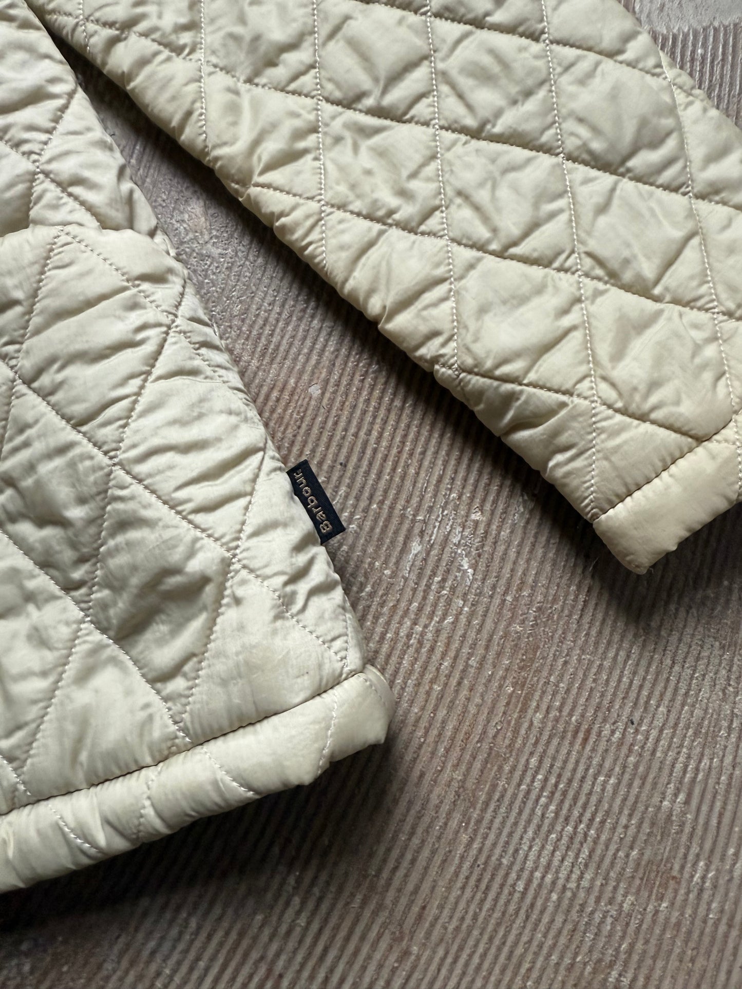 Barbour Steppjacke Beige