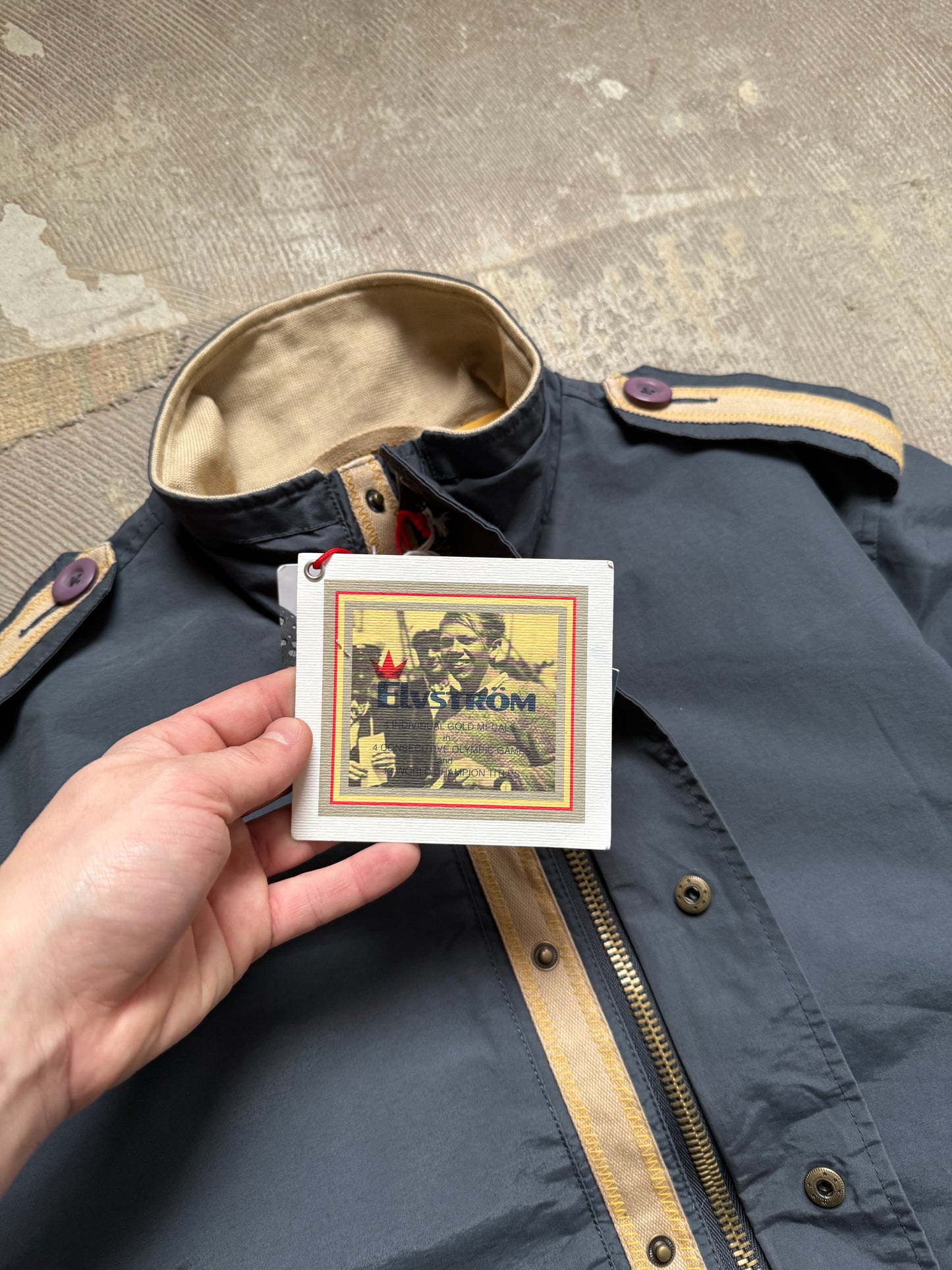 Elvström deadstock sailing jacket