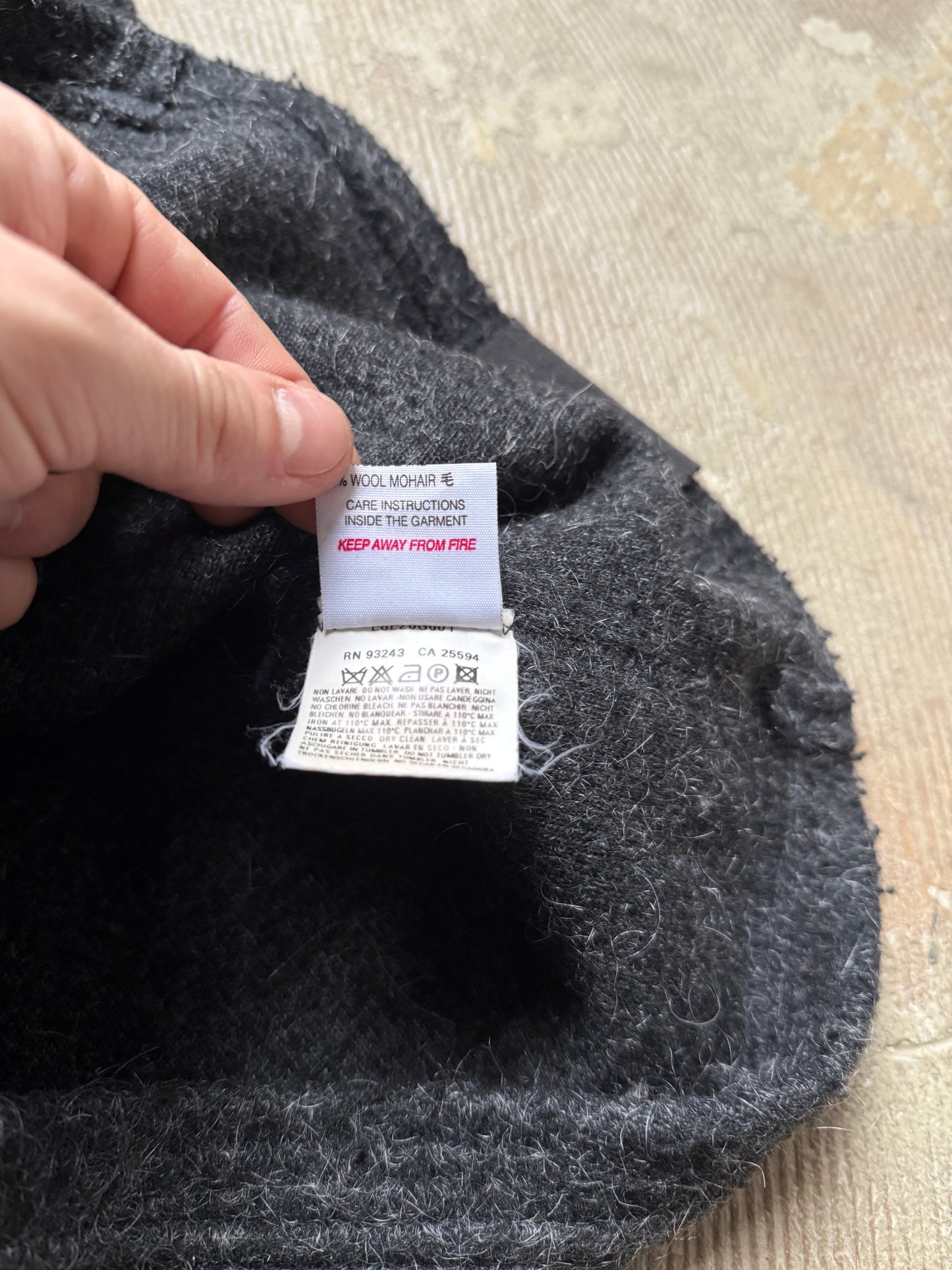 Diesel Vest wool x Poly x mohair