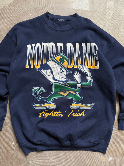 vtg 80s Notre Dame fightin irish sweater