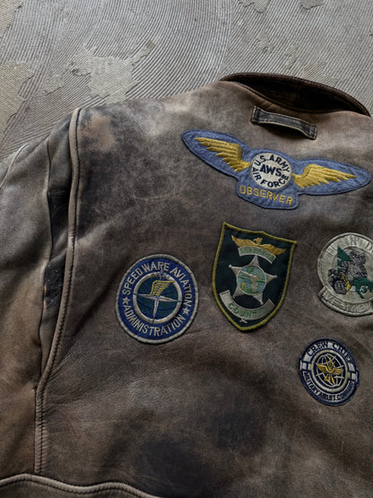 Top Gun vtg Leather jacket Hein Gericke