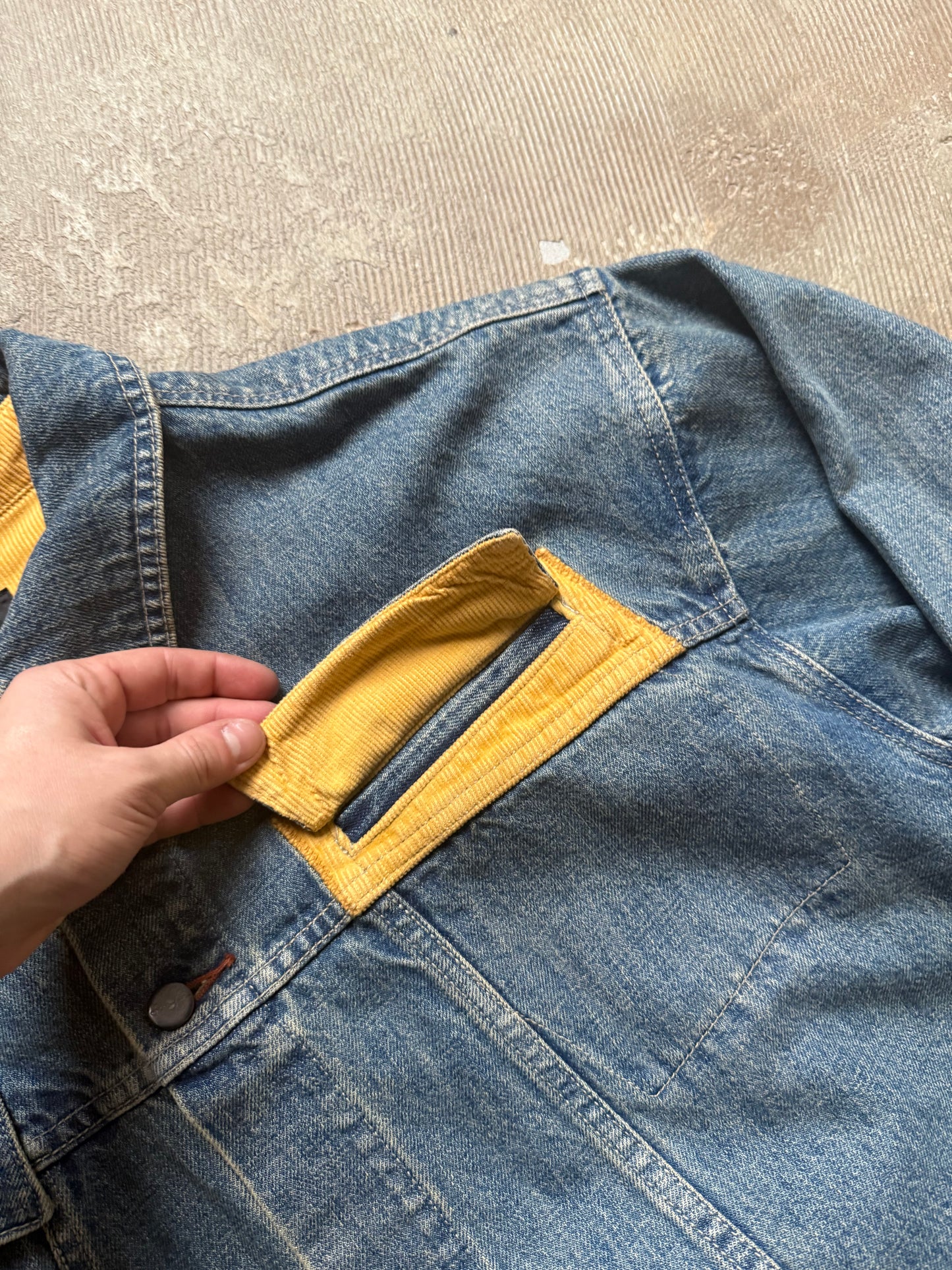 Sean John Collection oversize denim jacket