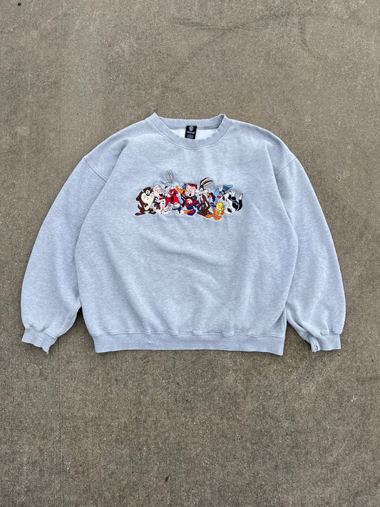 Looney Tunes Embroidered Sweater