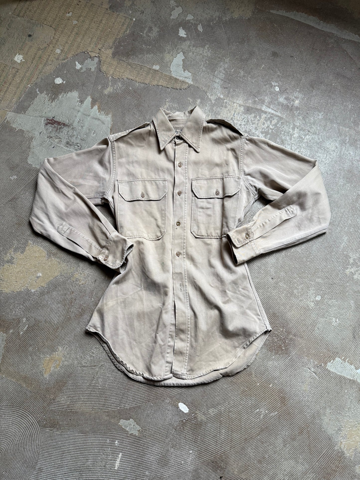 vtg 40er / 50er Jahre Hemd