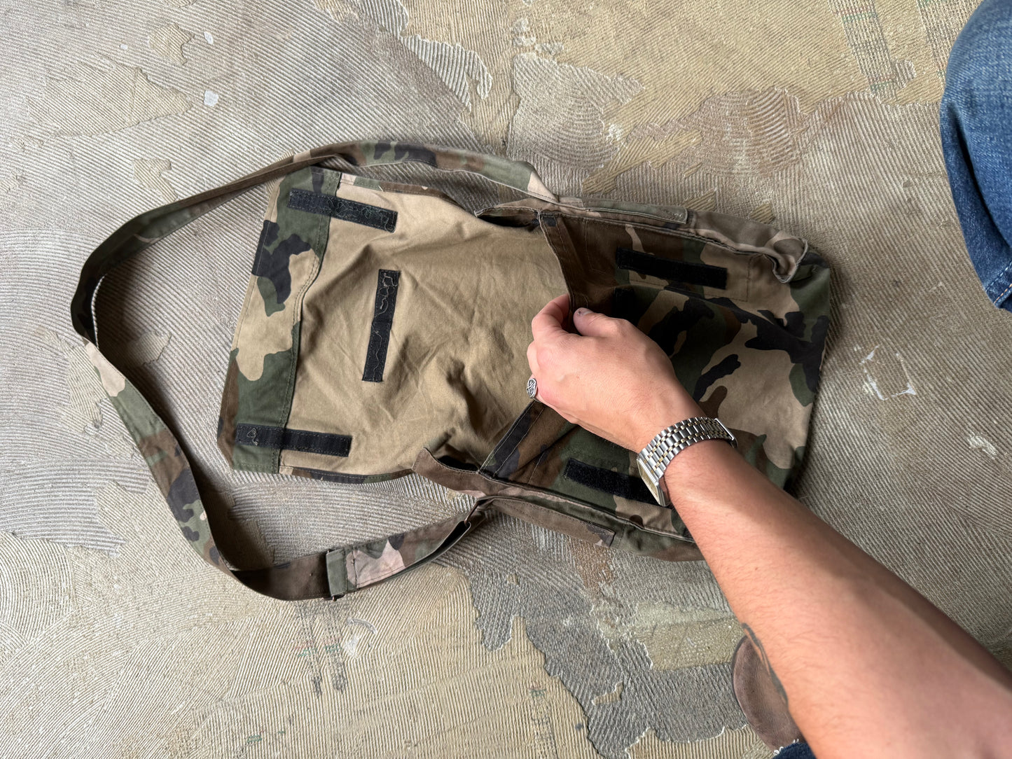 US Woodland Camouflage Bag