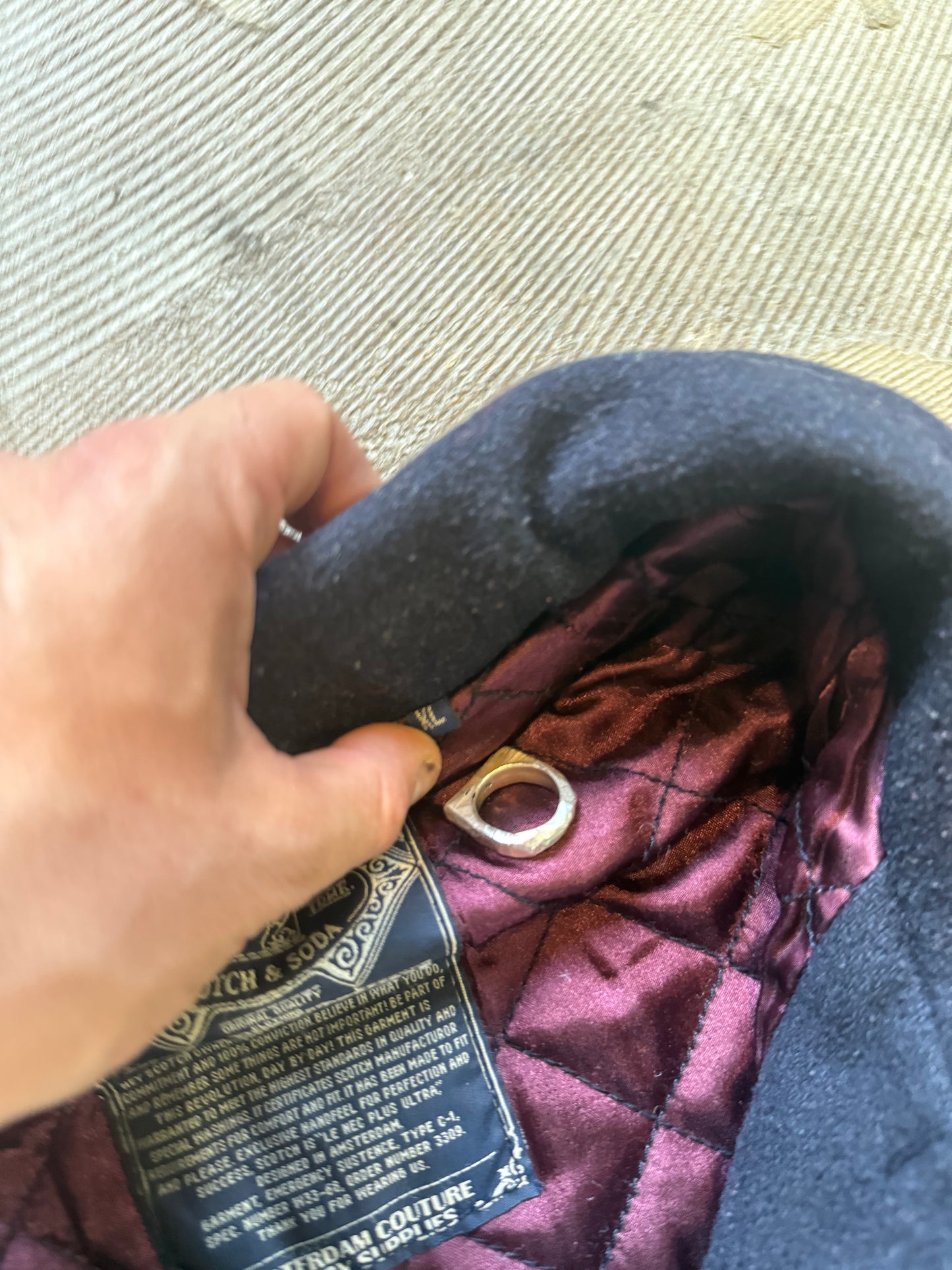 Scotch & Soda Varsity Wool jacket