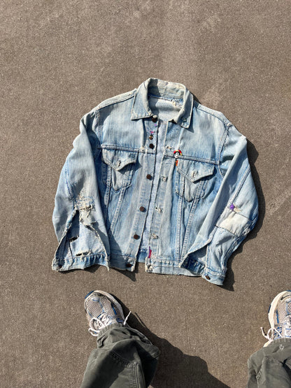 Levi´s vintage 1970´s unique denim jacket