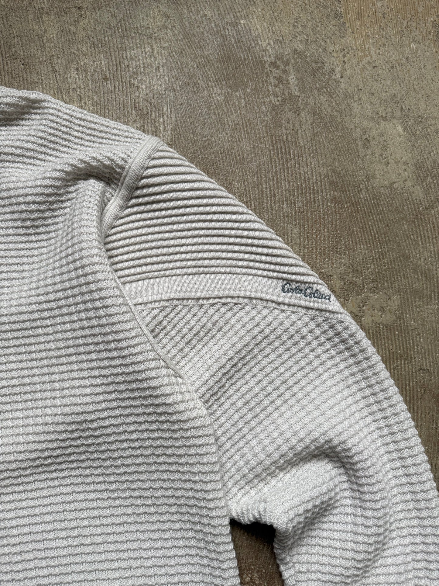 vtg Carlo Colucci strick knit pullover