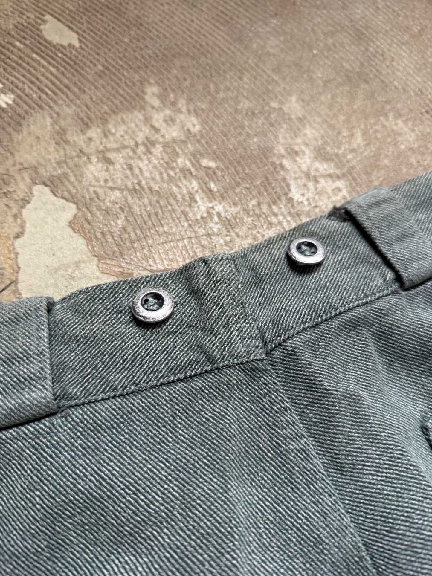 Vtg Swiss Army 50s-70s denim workwear pants